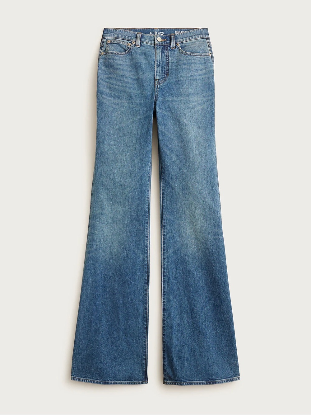 NWT J. Crew High-Rise Vintage Flare Semi Stretch Women’s Jeans 25P 25 Petite NEW